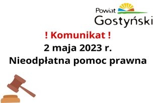 Komunikat Starosty dot. dnia 2 maja 2023 r.
